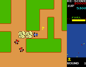 Rally X (Midway) Screenshot 1